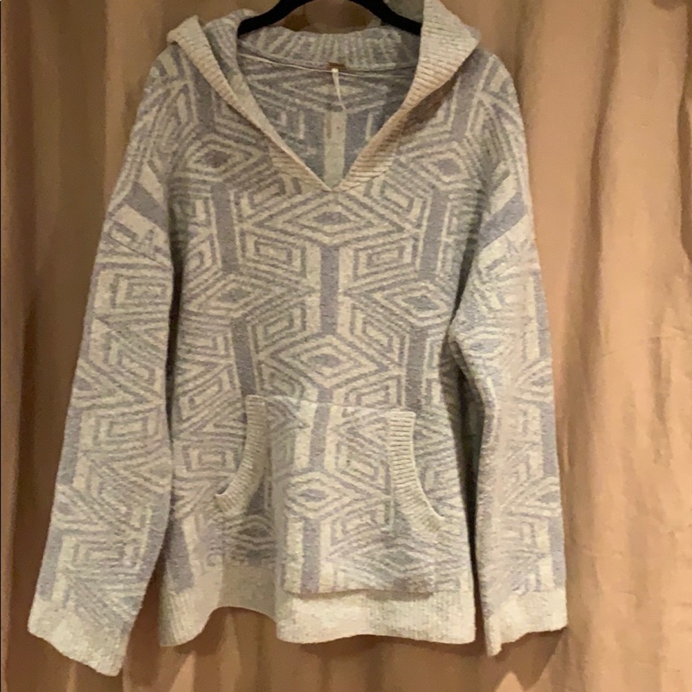 Free people hooded sweater